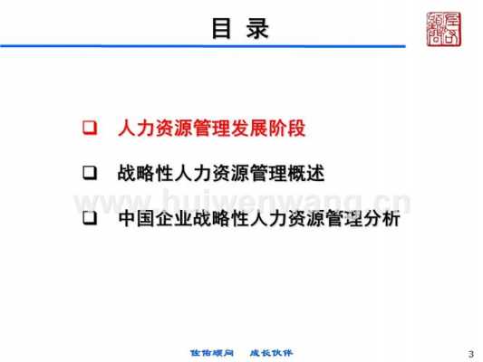 中国人力资源管理咨询排名的简单介绍