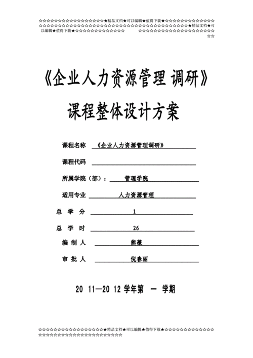 咨询公司人力调研方案模板（咨询公司人力调研方案模板范文）-图2