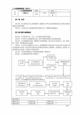 人力资源咨询制度（人力资源咨询制度内容）-图2