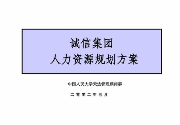 人力规划咨询项目（人力资源管理咨询项目方案）-图2