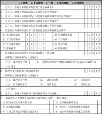 人力资源咨询公司调研表（人力资源调研该说些什么）-图2