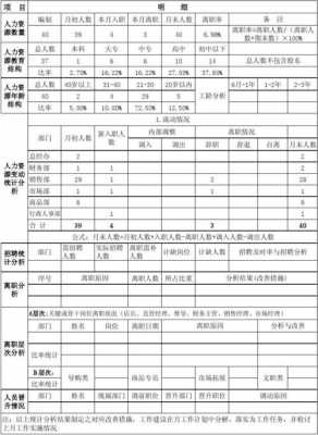 人力资源咨询年报模板图片（人力资源部年报）