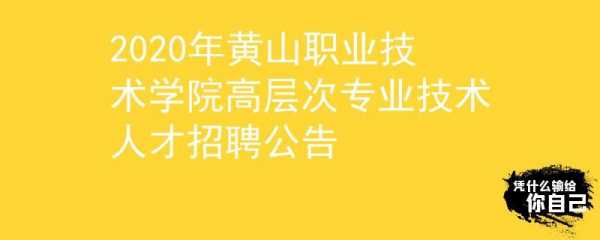 黄山人力资源管理咨询招聘（黄山人力资源网招聘信息）-图1