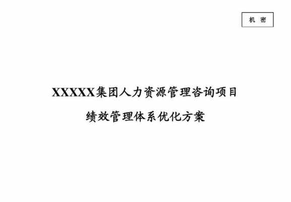 人力绩效咨询项目总结报告（绩效管理咨询项目思路）